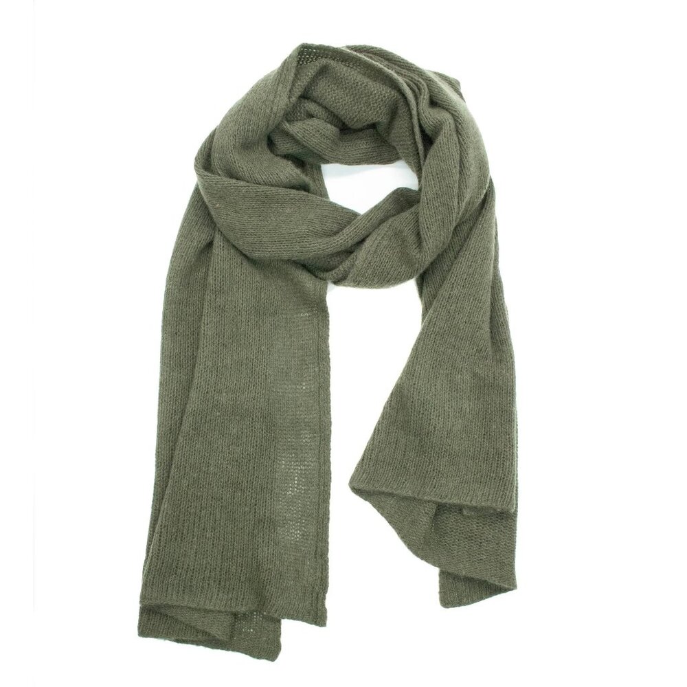 Portolano Moss Cashmere Wrap